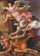 Simon Vouet Saturn, Conquered by Amor, Venus and Hope oil painting picture wholesale